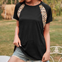 Leopard Print Women's T-Shirt - Fashionable Style