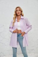 Chic Women's Blouse in Stylish Fabric