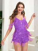 Sequin-Embellished Women's Jumpsuit