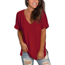 Stylish Women's V-Neck T-Shirt
