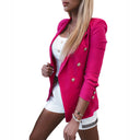 Chic Double Button Blazer for Women