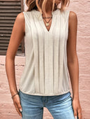Chic Sleeveless Blouse for Women