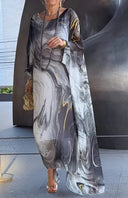 Stunning Women's Kaftan Dress with Vibrant Print