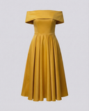 Elegant Satin Strapless Dress for Celebrations
