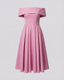 Elegant Satin Strapless Dress for Celebrations
