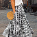 Chic Summer Party A-Line Skirt
