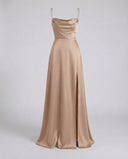 Silk Maxi Dress for Women - Flowy Style for Special Events