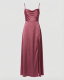 Silk Maxi Dress for Women - Flowy Style for Special Events