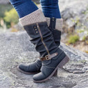 Orthopedic Flat Heel Boots for Women