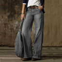 Vintage Wide Leg Chic Jeans for Trendy Style