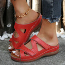 Elevated Orthopedic Wedge Footwear
