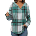 Ruby - Cozy Oversized V-Neck Hoodie for Everyday Wear