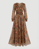 Boho V-Neck Maxi Dress for Every Occasion