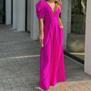 Chic Puff Sleeve Jumpsuit for Every Occasion