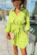 Whimsical Blouse Dress in Enchanted Fabric