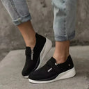 Chic Wedge Heel Sneakers for Stylish Elevation