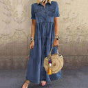 Chic Denim Dress for Effortless Style