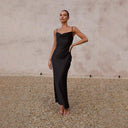 Elegant Satin Maxi Dress for Any Occasion