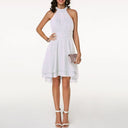 Charming Ruffle Accented Dress