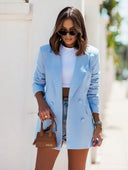 Soldier Double-Breasted Blazer in Classic Style