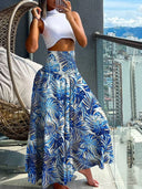 High-Waisted A-Line Swing Skirt – Flattering Long Design