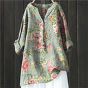 Floral Print Women's Blouse - Chic Style
