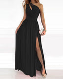 Chic One-Shoulder Maxi Dress for Any Occasion