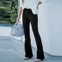 Chic Women's Corduroy Flare Trousers