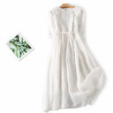 Chic Linen Summer Dress - Suz