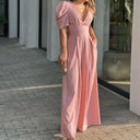 Chic Puff Sleeve Jumpsuit for Every Occasion
