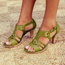 Heidi-Mode | Retro Sandals with Heel