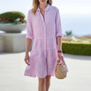 Chic Summer Dress in Airy Fabric