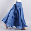 Chic Long Skirts for Women in Vibrant Fabrics