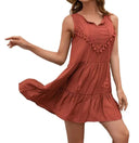 Chic Women's Sleeveless Beach Cover-Up