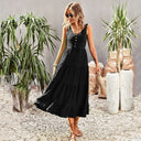 Summer Sleeveless Midi Dress - Joebelle Collection