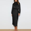 Satin Maxi Dress for Effortless Style