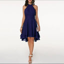 Charming Ruffle-Accented Fashion Dress