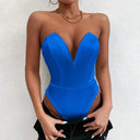 Strapless Satin Bodysuit for Chic Style