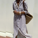 Chic Striped Shirt Dress for Stylish Looks