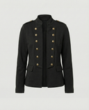 Chic Women's Blazer with Stand-Up Collar