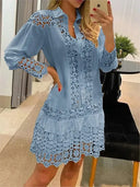 Lace Long Sleeve Dress for Women
