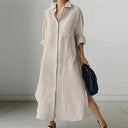 Chic Long-Sleeved Maxi Dress for Women