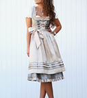 JILL - Classic Apron Blouse Ensemble