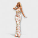 Thalia Floral Print Dress for Special Occasions