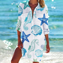 Chic Cotton Shirt Dress for Effortless Style