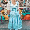 Traditional Bavarian Dirndl Dress - Authentic Style
