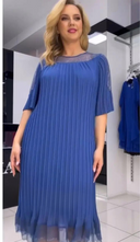 RAISA Flattering Pleated Dress for Everyday Style