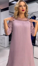 RAISA Flattering Pleated Dress for Everyday Style