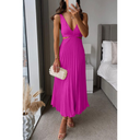 Mayla Cutout Pleated Dress - Chic Design