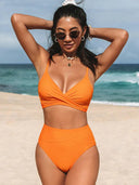 High Waist Women's Bikini Set for Summer Fun
